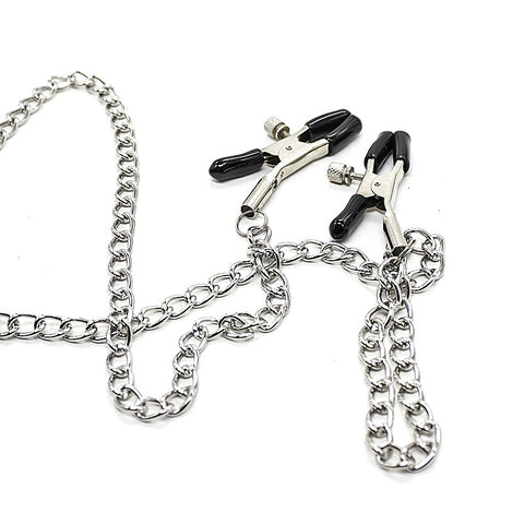 Premium Nipple Clamps and Cock Ring by BDStyle - Cock Rings