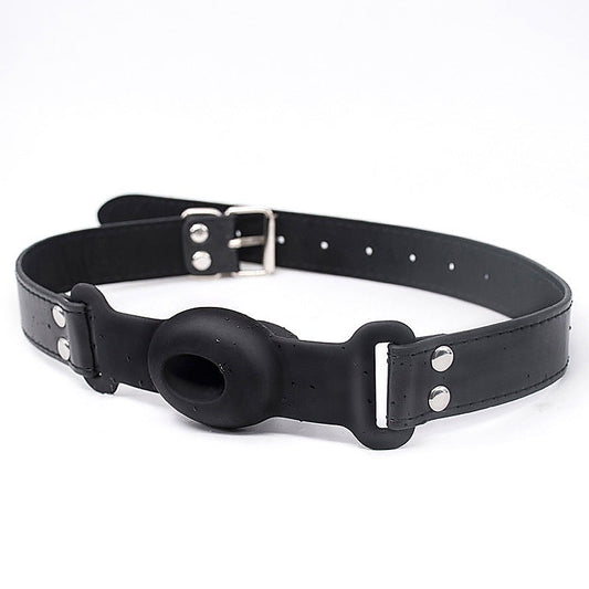 Silicone Ball Gag With Drool Hole by BDStyle - Bondage Gags and Bits