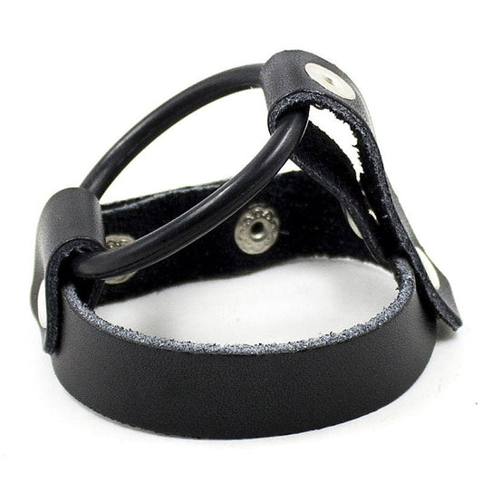 Cock Ring Harness With Ball Divider by BDStyle - Ball and Cock Toys