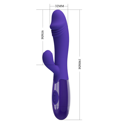 Baile Pretty Love Snappy Youth Rechargeable Rabbit Vibrator - Rabbit Vibrators