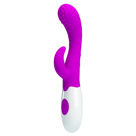 Baile Arthur G-Spot Silicone Rabbit Vibrator - Purple - Rabbit Vibrators