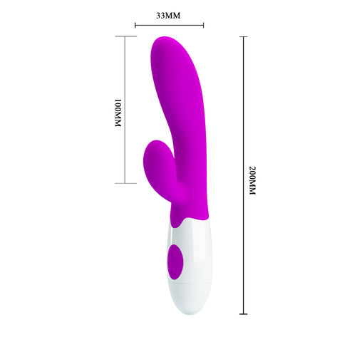 Baile Alvis Multi Functions Rabbit Vibrator - Rabbit Vibrators