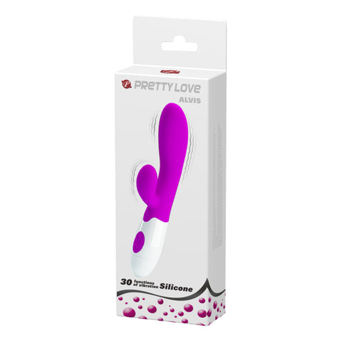 Baile Alvis Multi Functions Rabbit Vibrator - Rabbit Vibrators