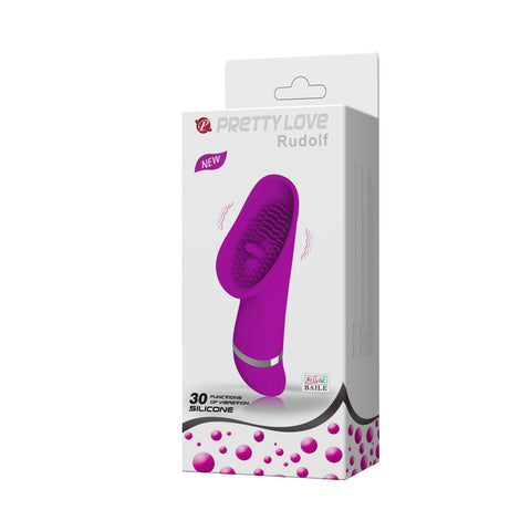 Baile Rudolf Flexible Textured Teasers Clitoral Vibrator - Clit Ticklers and Pulsators
