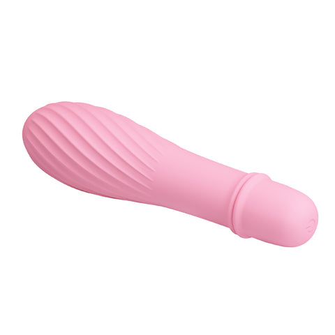 Baile Pretty Love Solomon 10 Functions G Spot Vibrator with Swirl Tip - G-Spot Vibrators