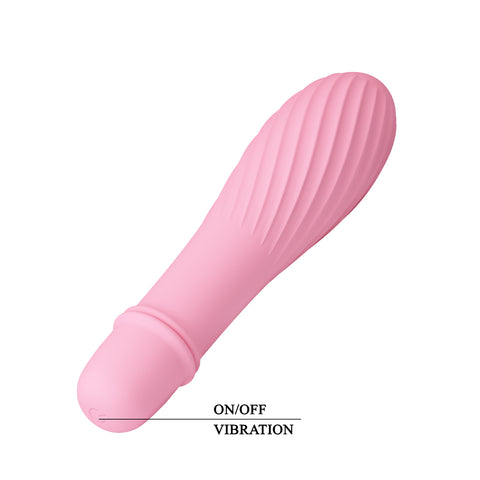Baile Pretty Love Solomon 10 Functions G Spot Vibrator with Swirl Tip - G-Spot Vibrators