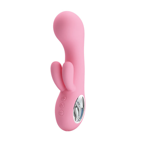 Baile Chris 7 Functions Silicone Rabbit Vibrator - Rabbit Vibrators