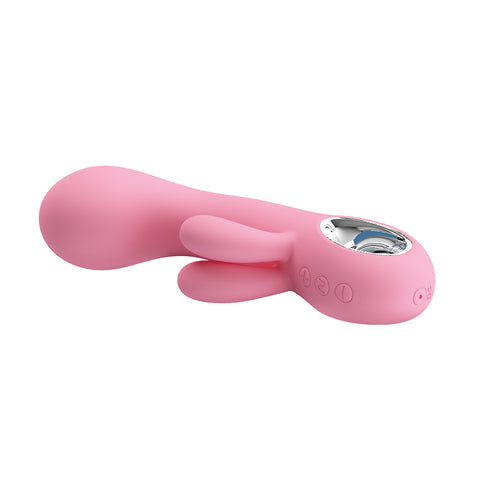 Baile Chris 7 Functions Silicone Rabbit Vibrator - Rabbit Vibrators