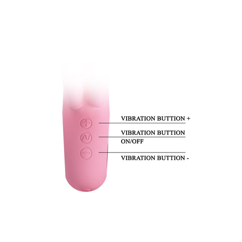 Baile Chris 7 Functions Silicone Rabbit Vibrator - Rabbit Vibrators