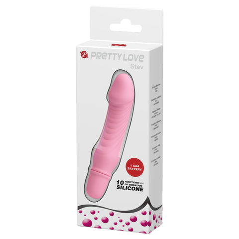 Pretty Love Stev 10 Functions Silicone G Spot Vibrator Targeted Stimulation - G-Spot Vibrators