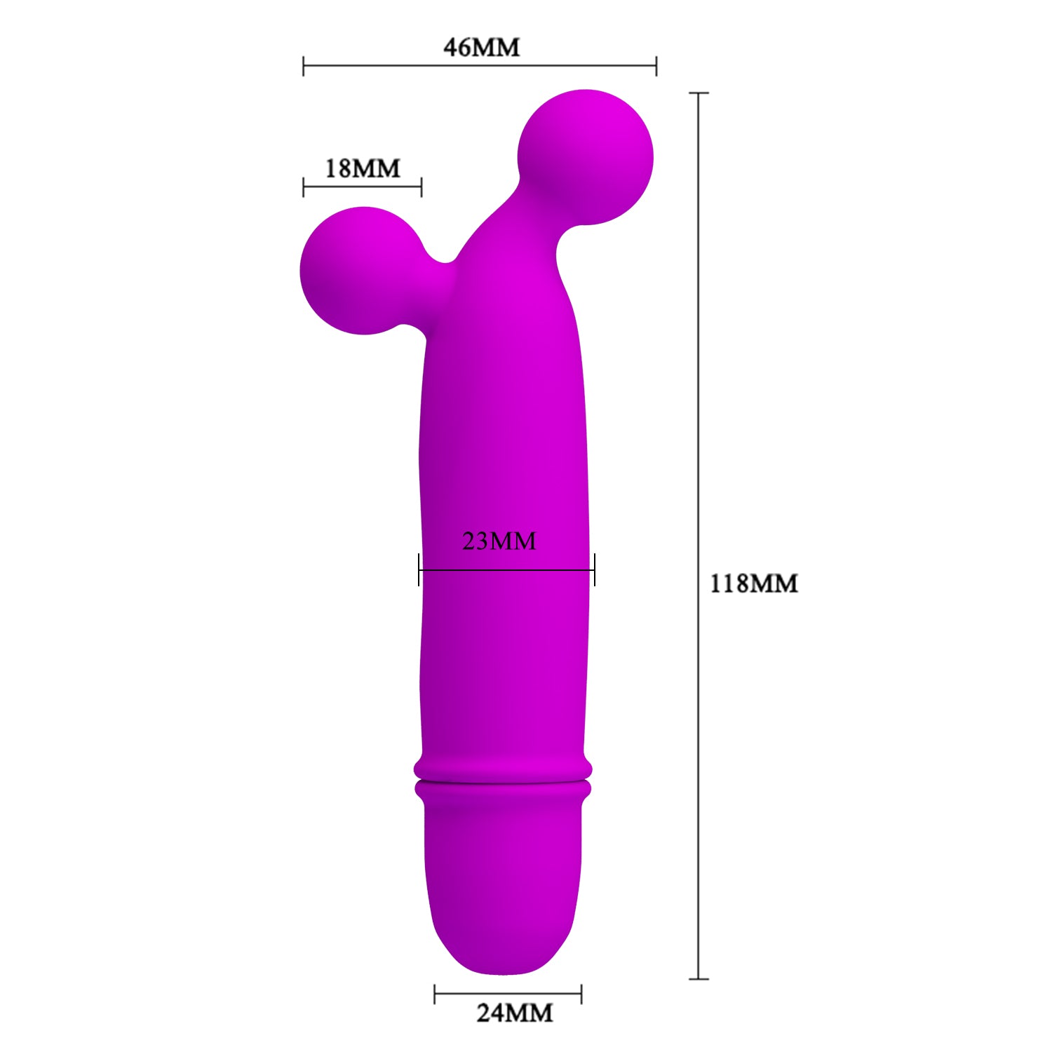 Baile Goddard 10 Functions Silicone Personal Massager - Personal Massagers