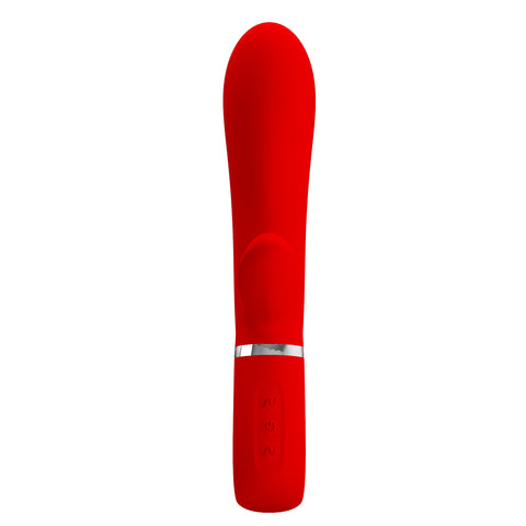 Baile Pretty Love THOMAS Soft Silicone Rabbit Vibrator G Spot Memory Function - Rabbit Vibrators