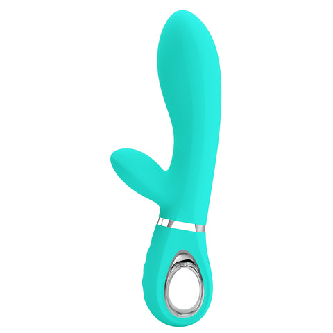 Baile Pretty Love THOMAS Soft Silicone Rabbit Vibrator G Spot Memory Function - Rabbit Vibrators