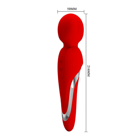 Baile Pretty Love WALTER Super Soft Silicone Wand Massager with 7 Functions - Body Wands