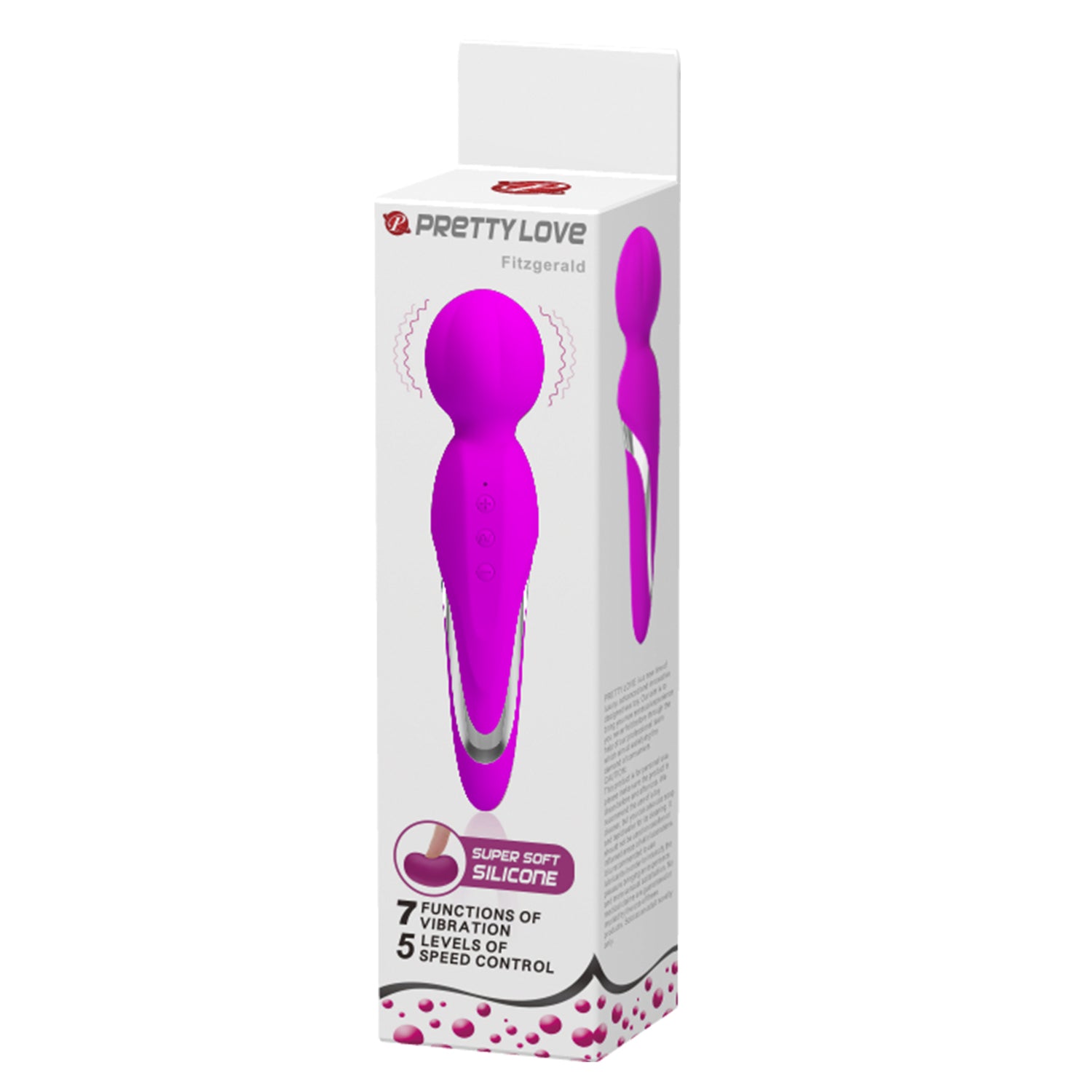 Baile Fitzgerald Super Soft Silicone Body Wand Massager - Body Wands