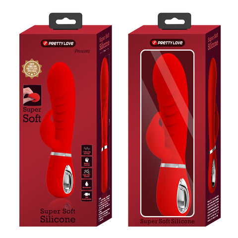 Baile Pretty Love PRESCOTT G Spot Rabbit Vibrator with Memory Function - Rabbit Vibrators