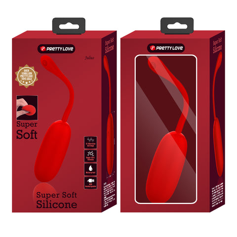 Baile Pretty Love JULIUS Silicone Bullet Vibrator with Memory Function - Love Eggs and Kegel Exercisers
