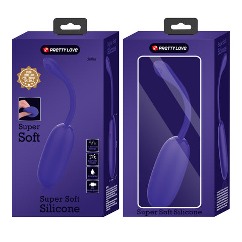 Baile Pretty Love JULIUS Silicone Bullet Vibrator with Memory Function - Love Eggs and Kegel Exercisers