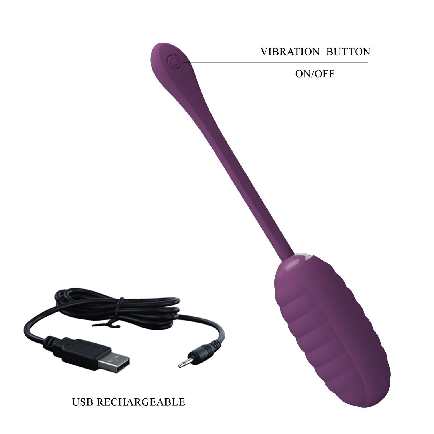 Baile Casper App Control Love Egg Vibrators - - Love Eggs and Kegel Exercisers