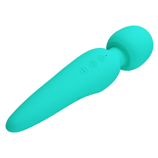 Baile Pretty Love MEREDITH Silicone Body Wand Vibrator - Green - Body Wands