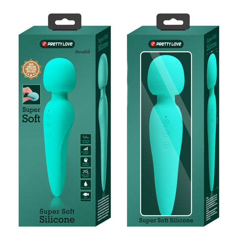 Baile Pretty Love MEREDITH Silicone Body Wand Vibrator with Memory Function - Body Wands