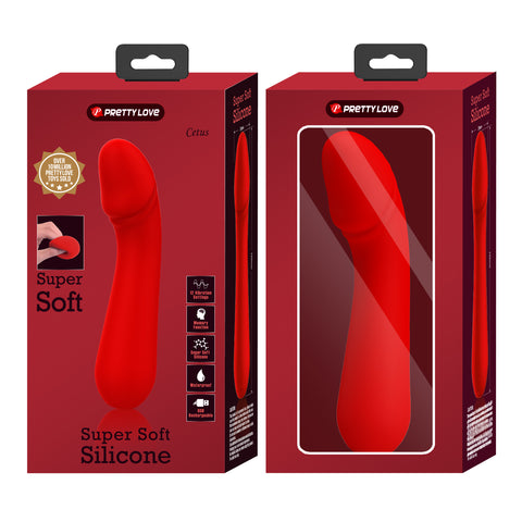 Baile Pretty Love CETUS Realistic Flexible Vibrator with Memory Function - G-Spot Vibrators