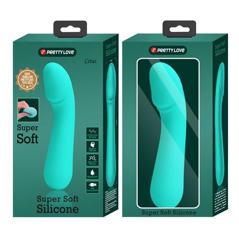 Baile Pretty Love CETUS Realistic Flexible Vibrator with Memory Function - G-Spot Vibrators