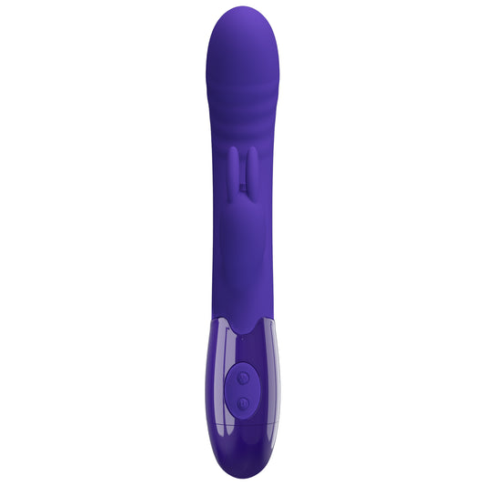 Baile Cerberus Youth Rechargeable Rabbit Vibrator - Purple - Rabbit Vibrators