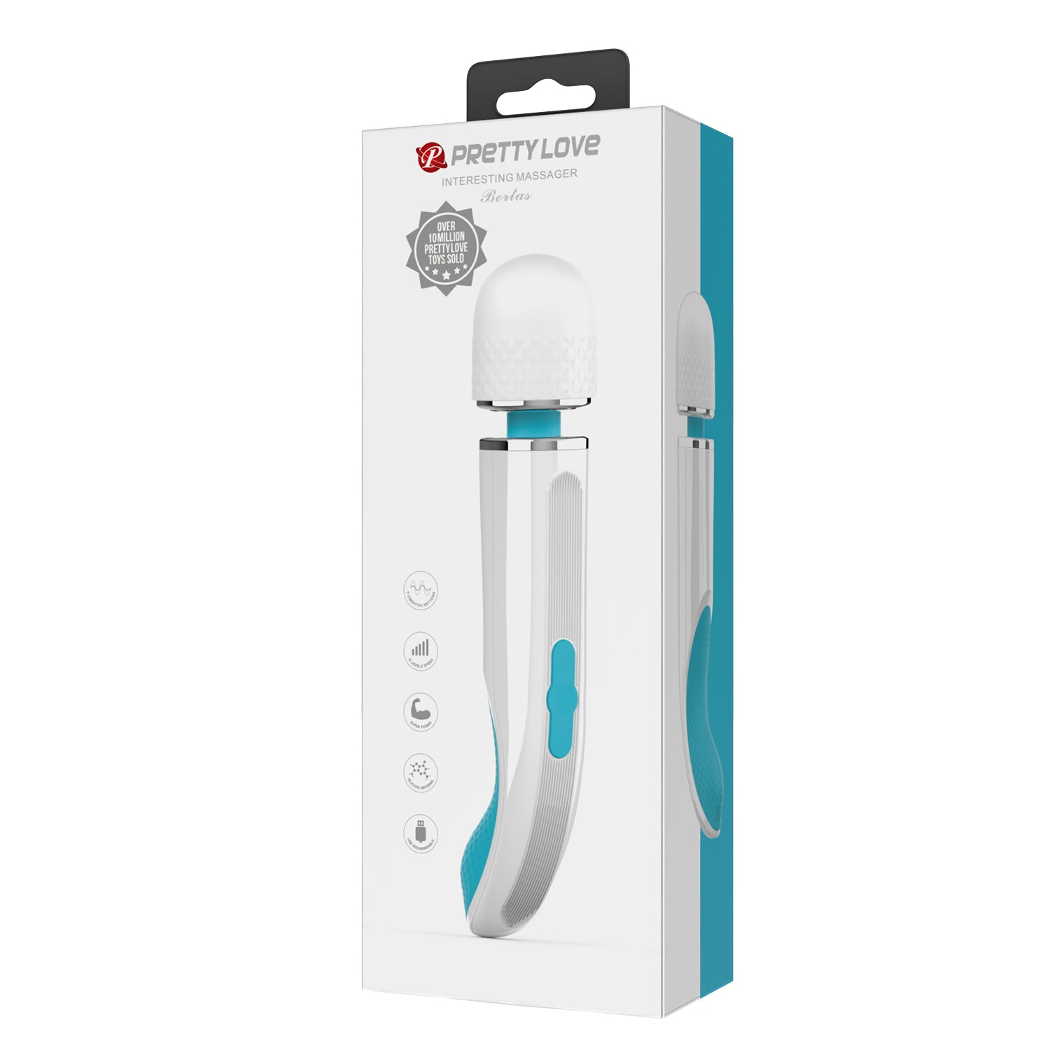 Pretty Love Charming Body Wand Massager - - Body Wands