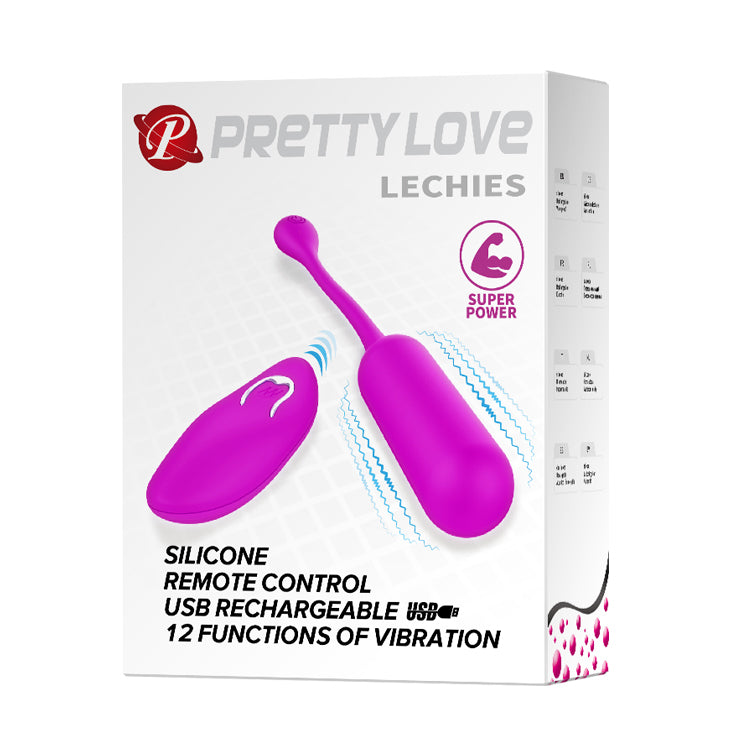 Baile Lechies USB Rechargeable Remote Control Egg Vibrator - Love Eggs and Kegel Exercisers