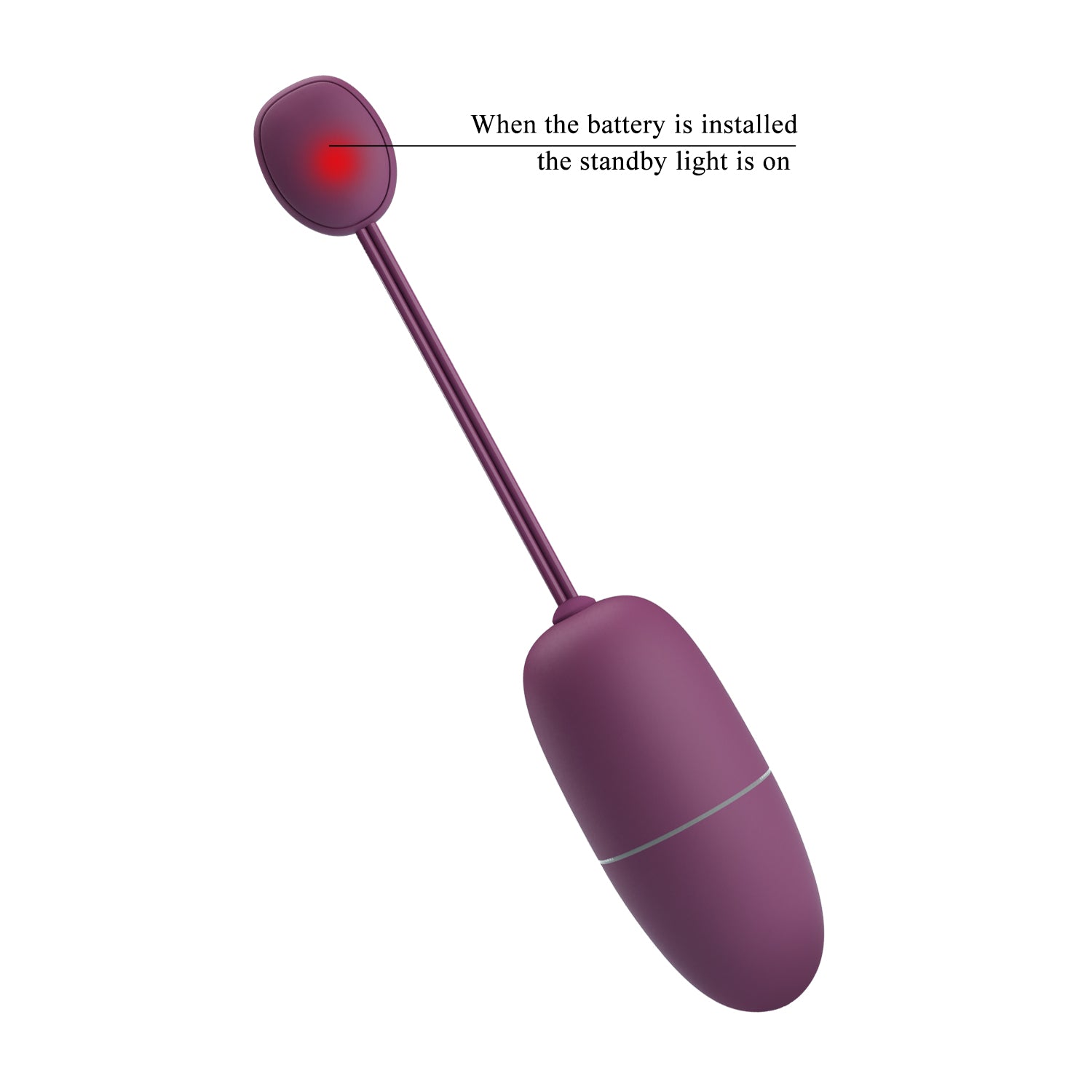 Baile Nymph Mobiel App Control 12 Function Egg Massager - Love Eggs and Kegel Exercisers