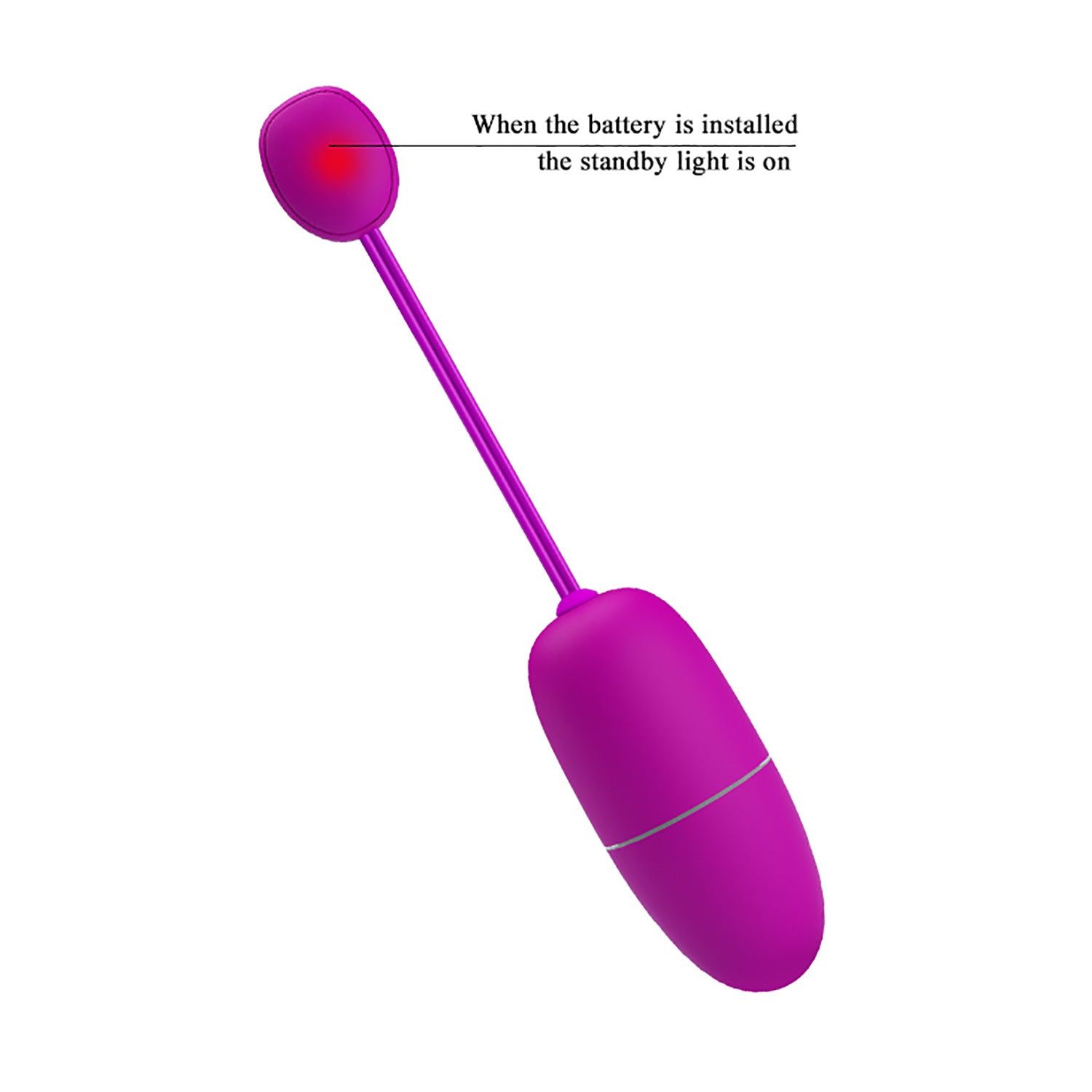 Baile Nymph Mobiel App Control 12 Function Egg Massager - Love Eggs and Kegel Exercisers
