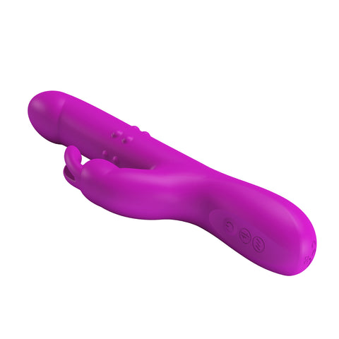 Baile Reese Rotating and Thrusting Rabbit Vibrator - Rabbit Vibrators