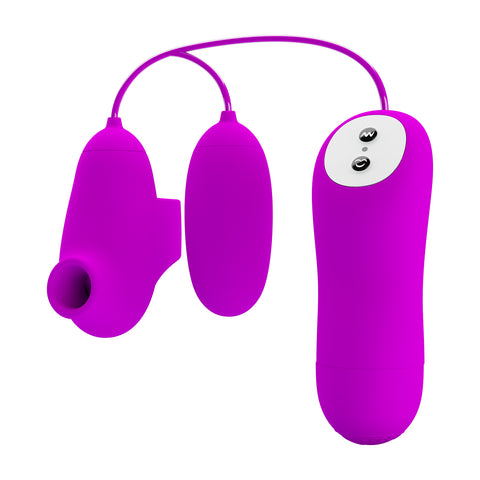 Baile Clitoral Suction and Vibro Bullet Massager - Bullet Vibrators