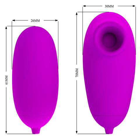Baile Clitoral Suction and Vibro Bullet Massager - Bullet Vibrators