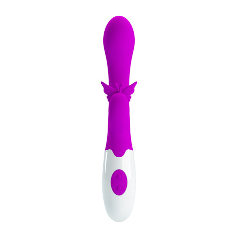 Pretty Love Butterfly Kiss 30 Functions Rabbit Vibrator Dual Stimulation - Rabbit Vibrators
