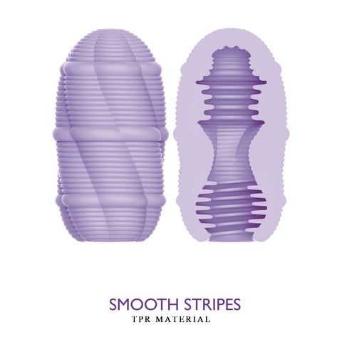 Baile Smooth Stripes Cupid X Male Masturbator Sleeve - Masturbators and Strokers