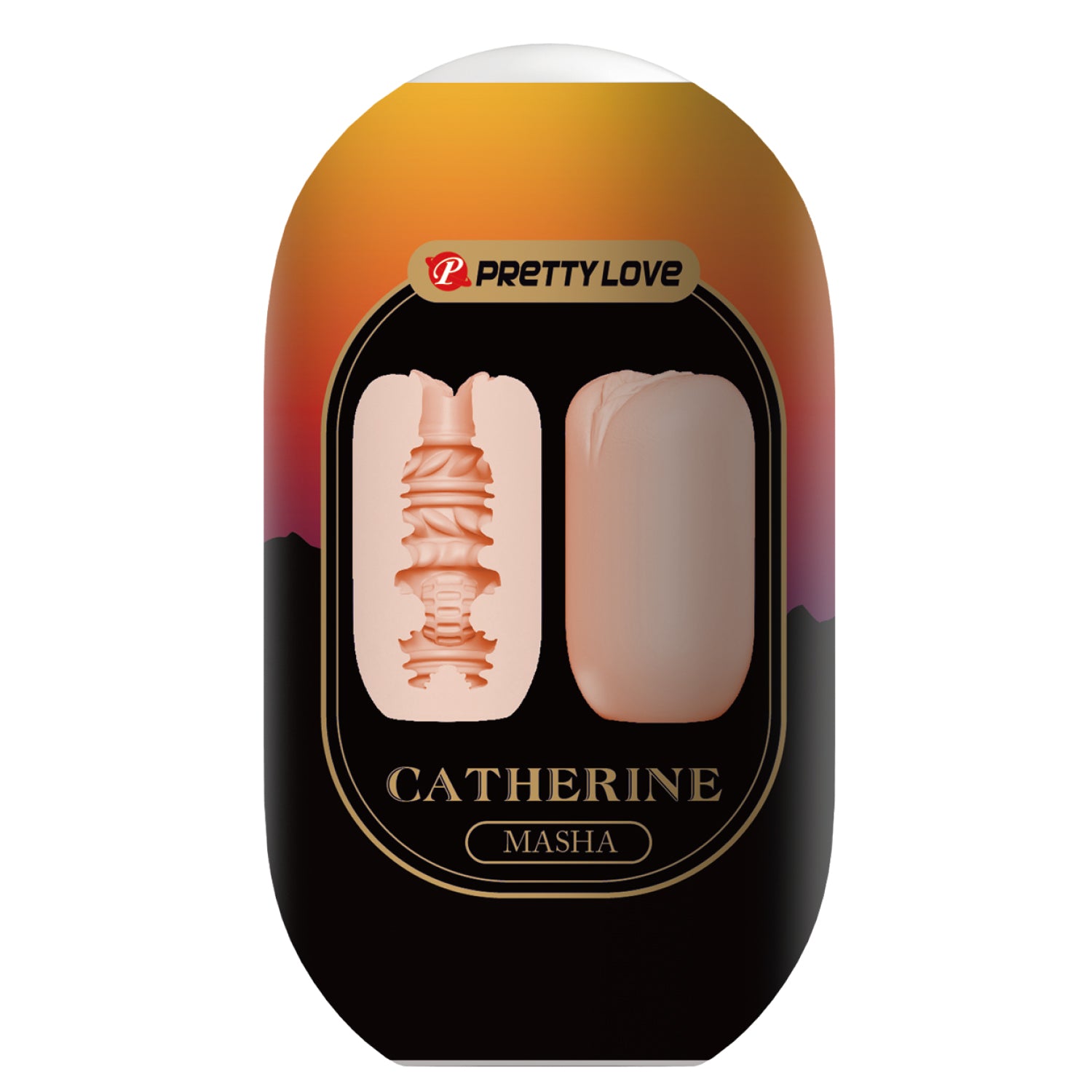 Pretty Love Catherine Masha Egg Masturbator - Peach - Masturbators and Strokers