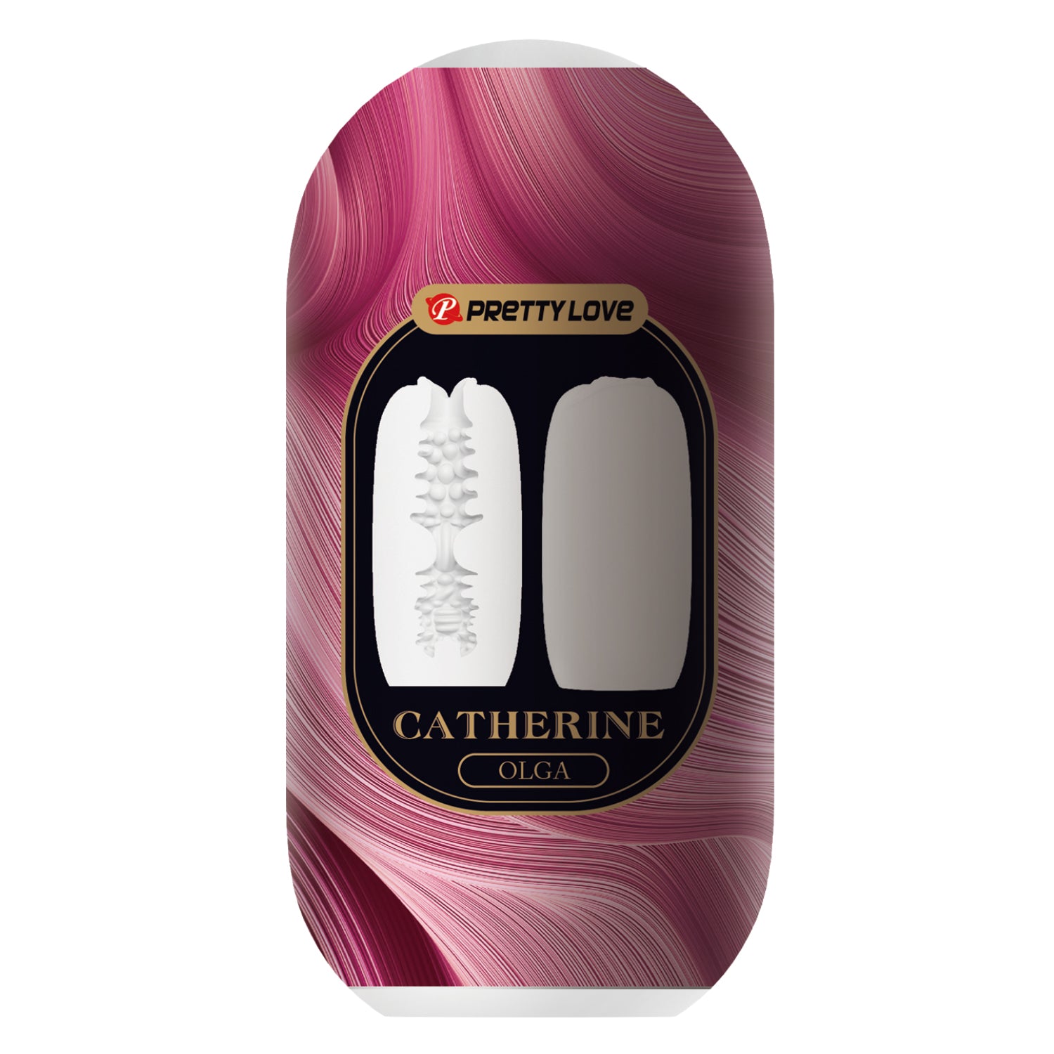 Pretty Love Catherine Olga Egg Masturbator - White - Masturbators and Strokers