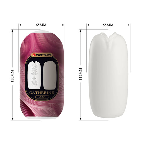 Baile Pretty Love Catherine Olga Egg Masturbator Dual Texture Stroker - Masturbators and Strokers