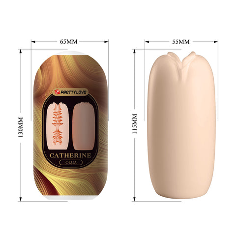 Baile Pretty Love Catherine Olga Egg Masturbator Dual Texture Stroker - Masturbators and Strokers