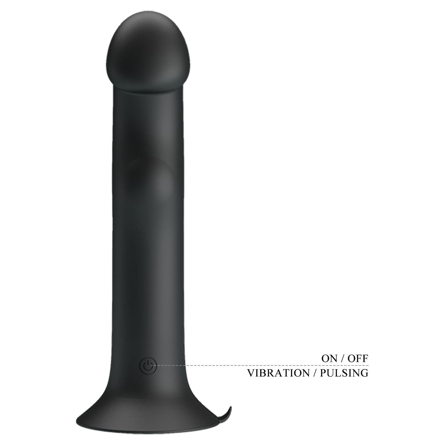 Baile Murray Vibrating and Pulsating Silicone Dildo - Vibrating Dildos