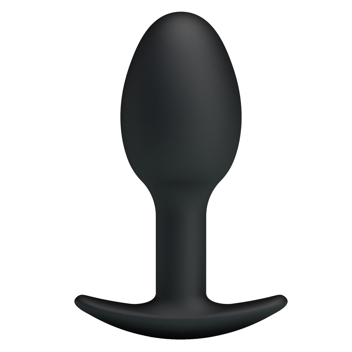 Pretty Love Silicone Anal Balls Butt Plug Black - 3.34 Inches - Butt Plugs