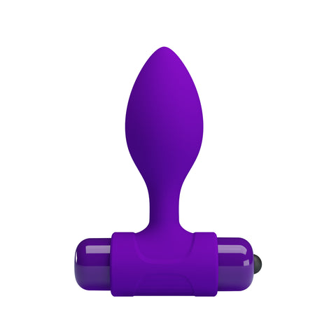 Baile Pretty Love 10 Functions Vibrating Butt Plugs with Removable Bullet - Butt Plugs