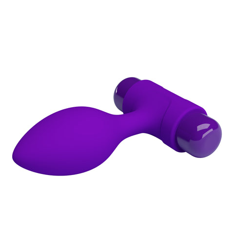Baile Pretty Love 10 Functions Vibrating Butt Plugs with Removable Bullet - Butt Plugs