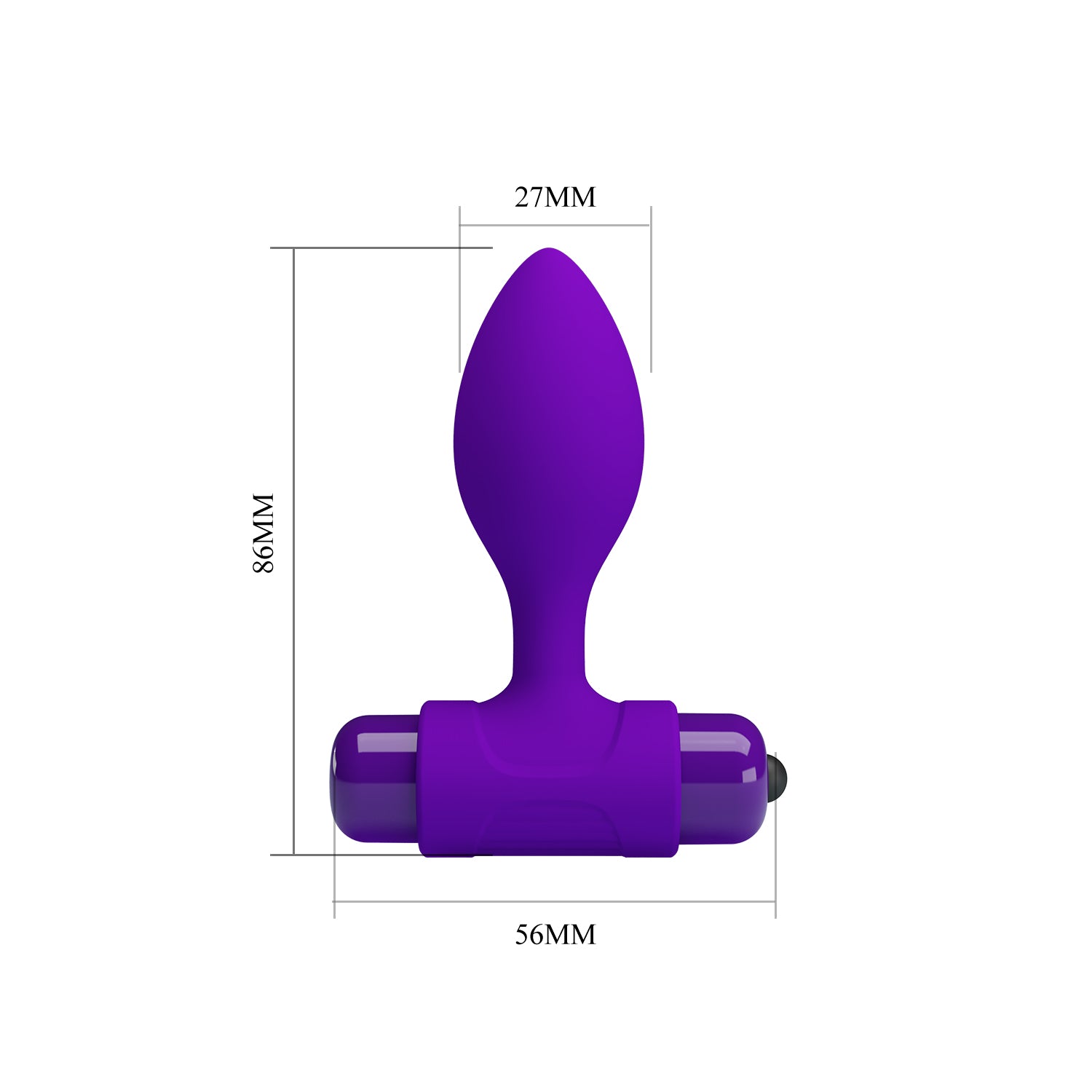 Pretty Love 10 Functions Vibrating Butt Plugs - - Butt Plugs