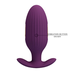Pretty Love Jefferson App Control Butt Plug Byzantium - - Butt Plugs