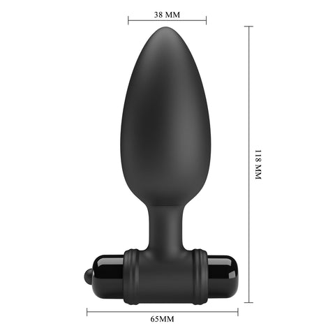 Baile Pretty Love 10 Functions Vibrating Butt Plugs II with 10 Modes - Butt Plugs