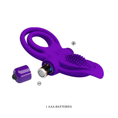 Pretty Love 10 Functions Mens Vibrant Penis Ring - - Vibrating Cock Rings