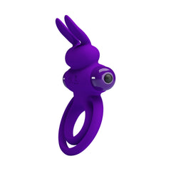 Pretty Love 10 Functions Silicone Vibrant Penis Ring III - - Vibrating Cock Rings